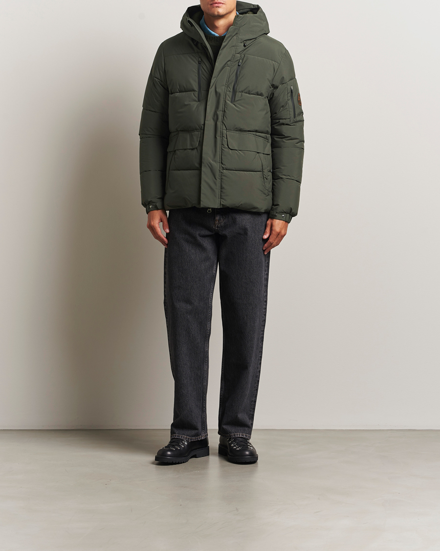 Herre | Jakker | Save The Duck | Alter Short Arctic Parka Land Green