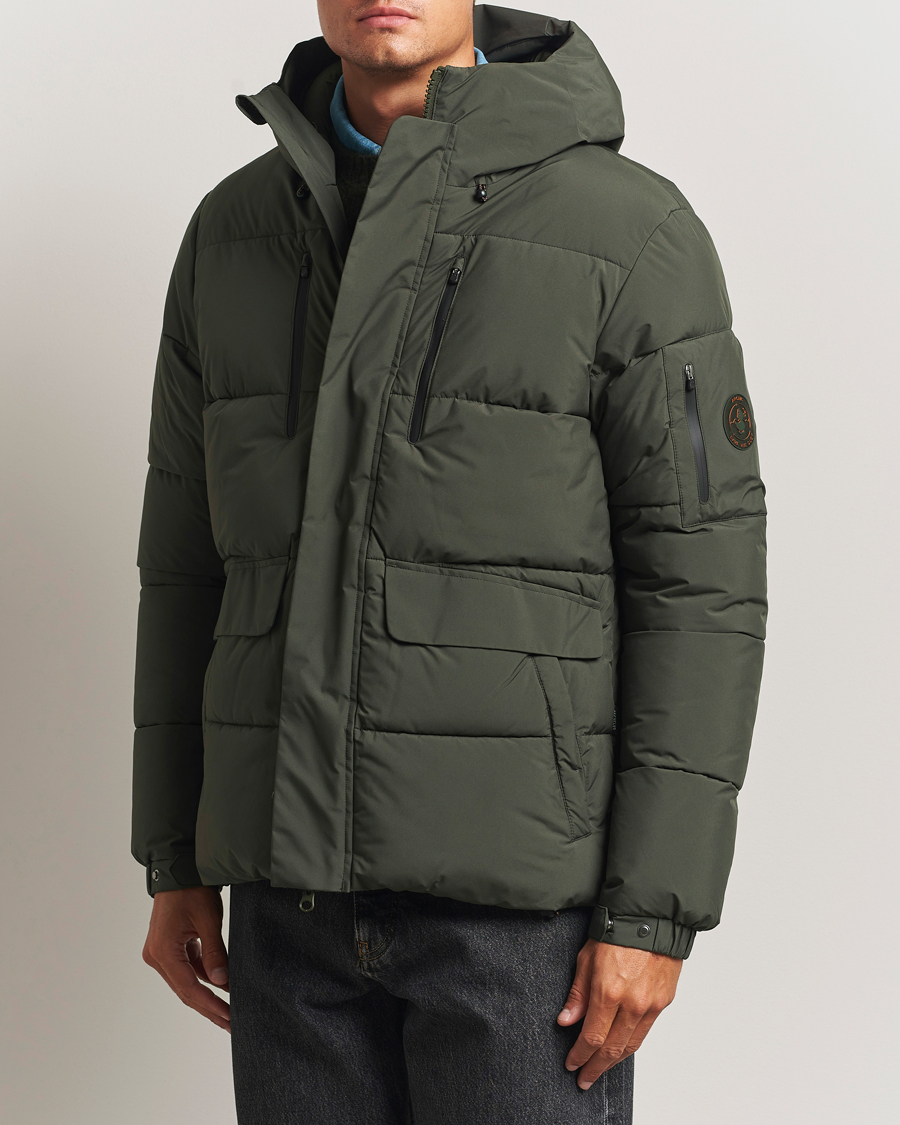 Herre | Jakker | Save The Duck | Alter Short Arctic Parka Land Green