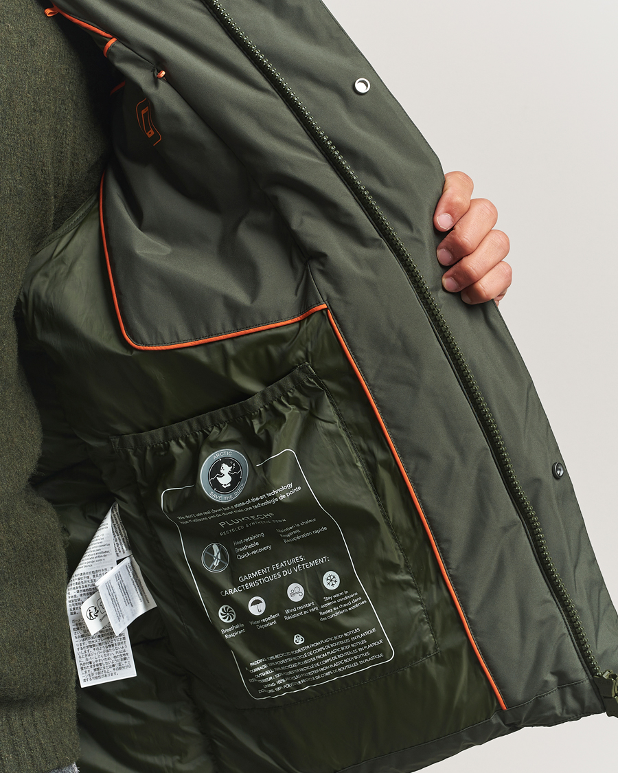 Herre | Jakker | Save The Duck | Alter Short Arctic Parka Land Green