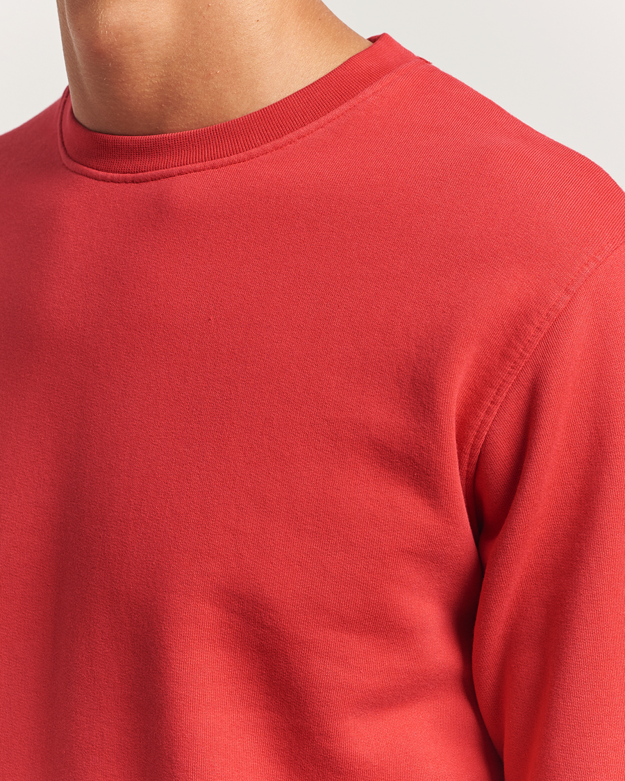 Herre | Trøjer | Colorful Standard | Classic Organic Crew Neck Sweat Scarlet Red