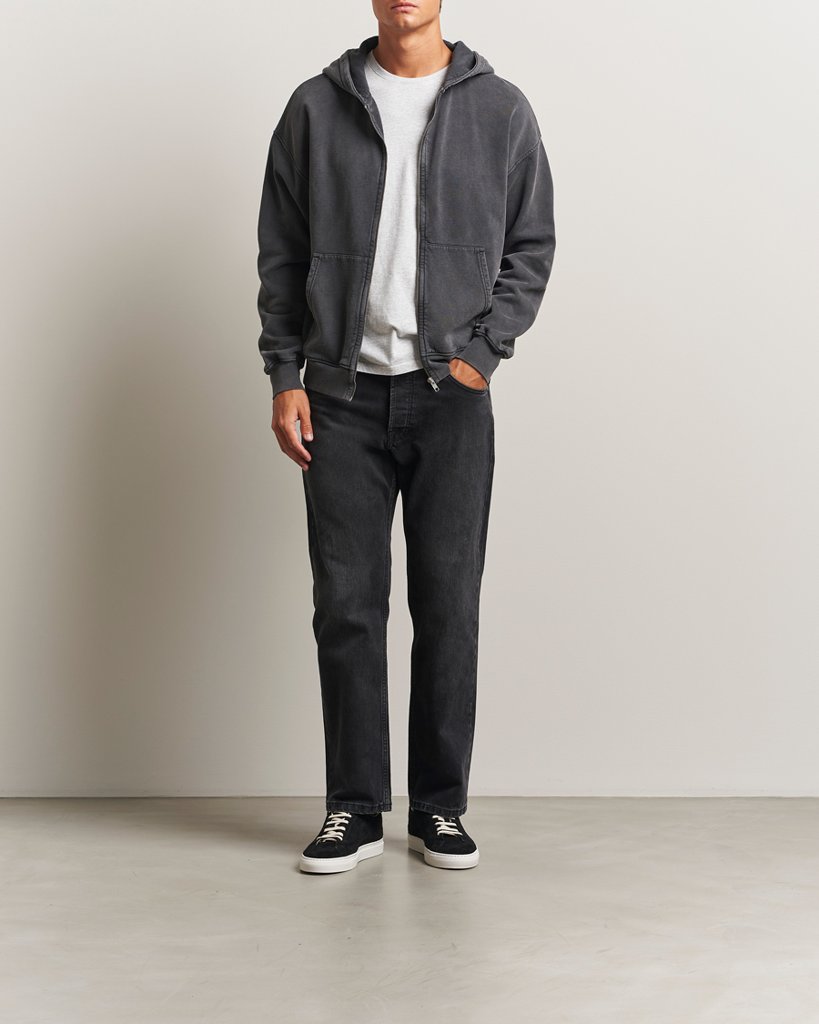 Herre | Trøjer | Colorful Standard | Classic Organic Full Zip Hoodie Faded Black