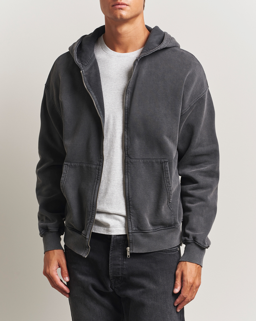 Herre | Trøjer | Colorful Standard | Classic Organic Full Zip Hoodie Faded Black