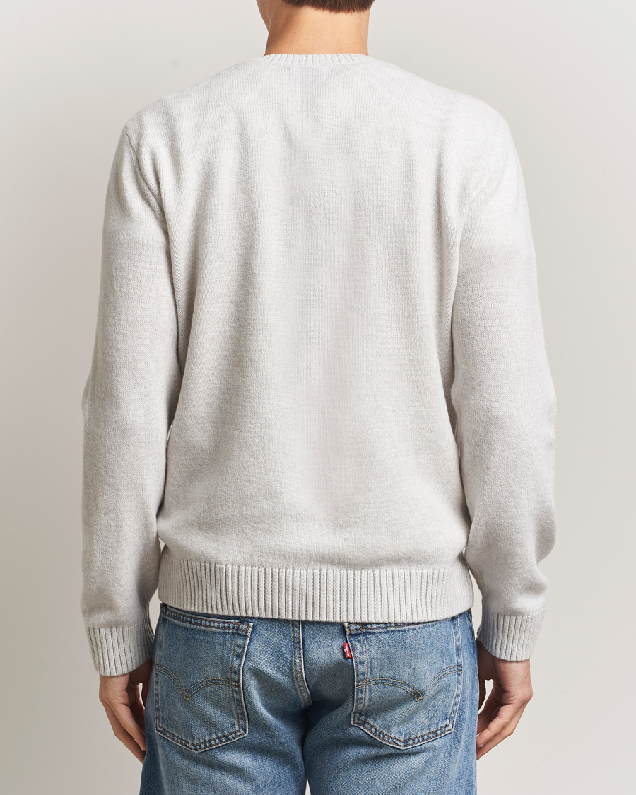 Herre | Trøjer | Colorful Standard | Classic Merino Wool Crew Neck Snow Melange