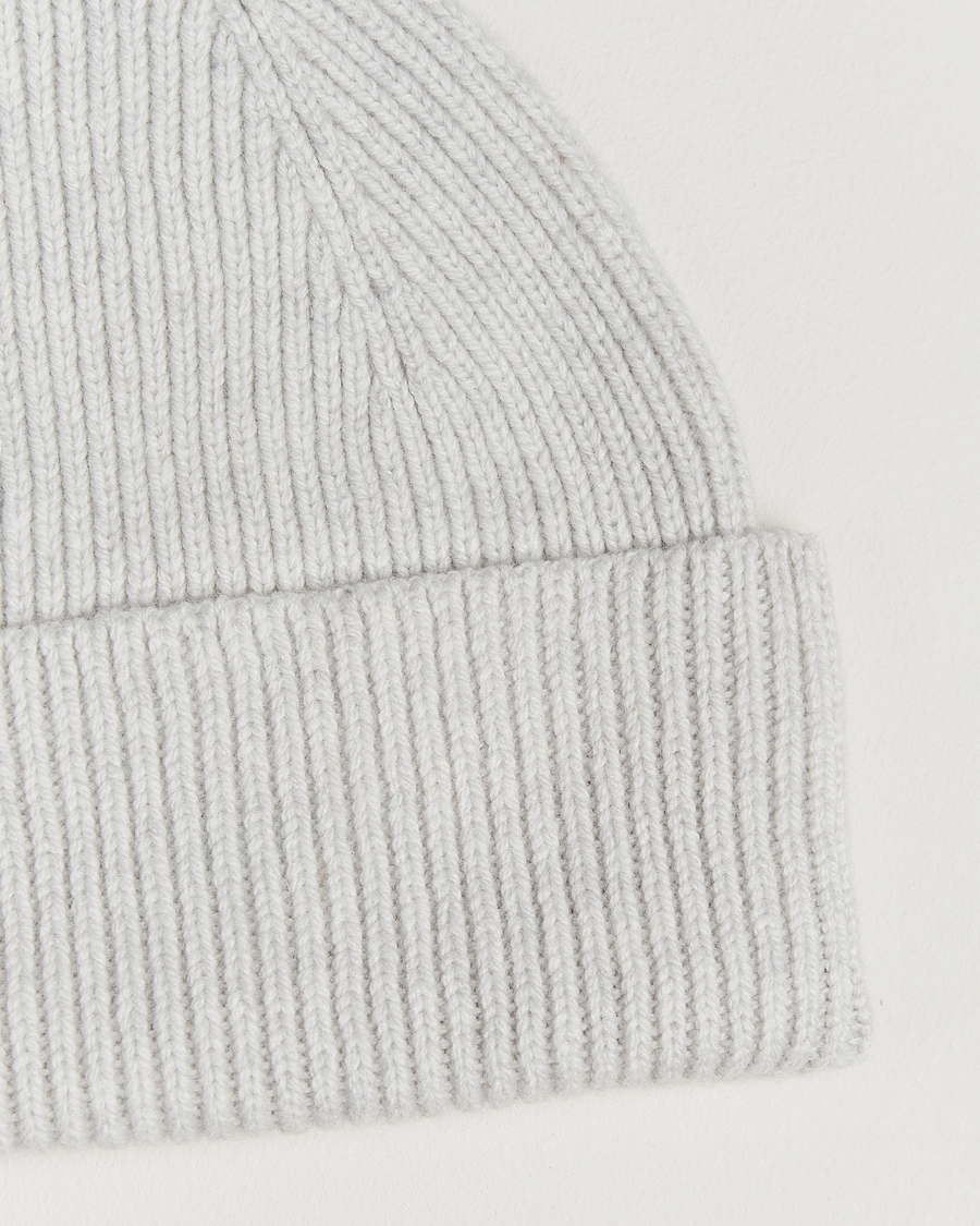 Herre | Huer | Colorful Standard | Merino Wool Beanie Snow Melange