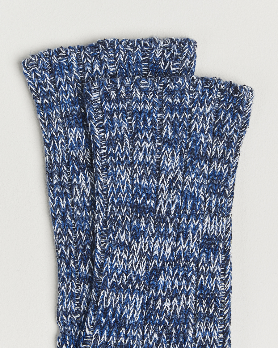 Herre | Undertøj | Falke | Brooklyn Cotton Sock Dusty Blue
