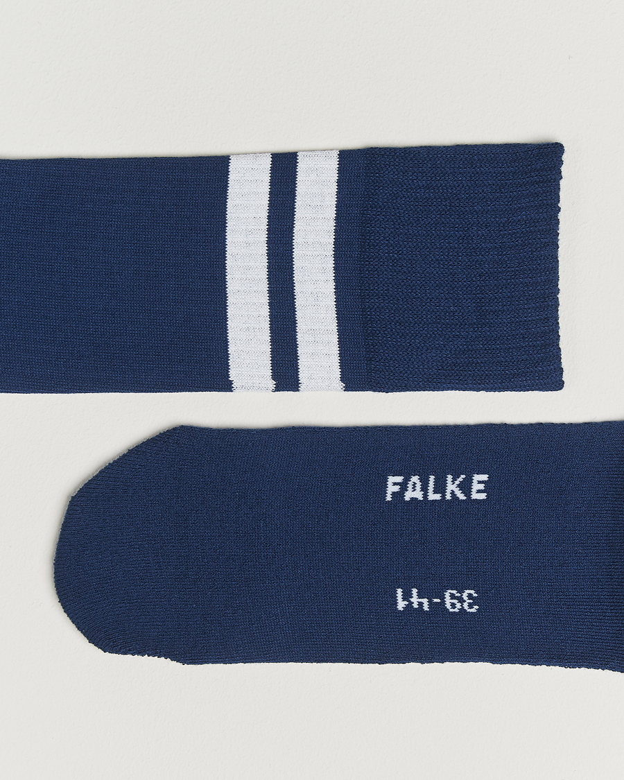 Herre | Undertøj | Falke | Dynamic Tennis Sock Storm Blue/White