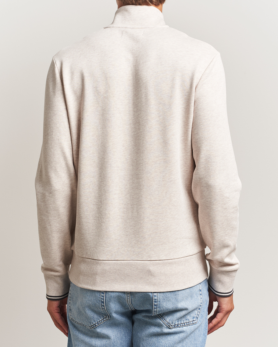 Herre | Trøjer | Fred Perry | Half Zip Sweatshirt Porrigde Marl