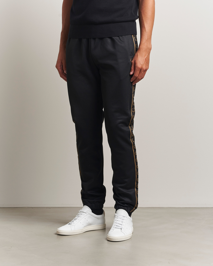 Herre | Bukser | Fred Perry | Taped Track Pants Black