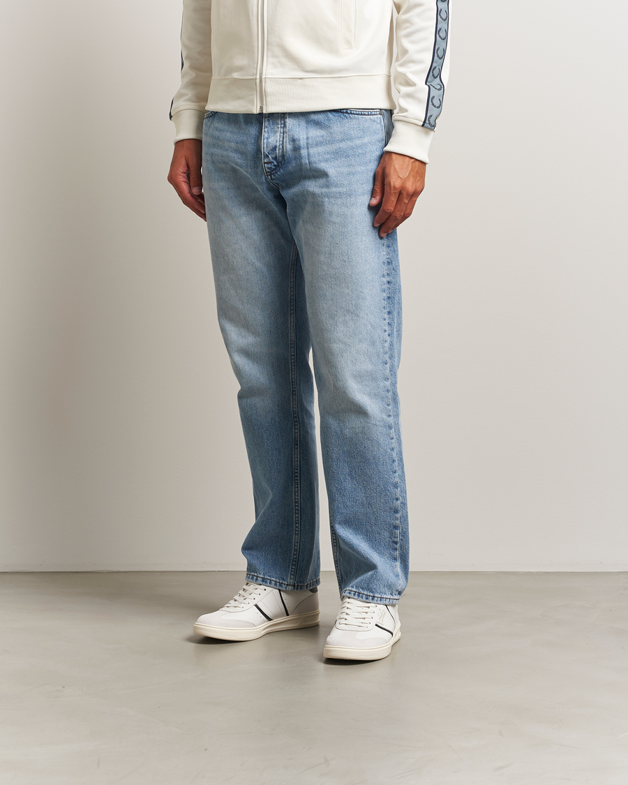 Herre | Sneakers | Fred Perry | B4 Leather/Suede Sneaker Snow White