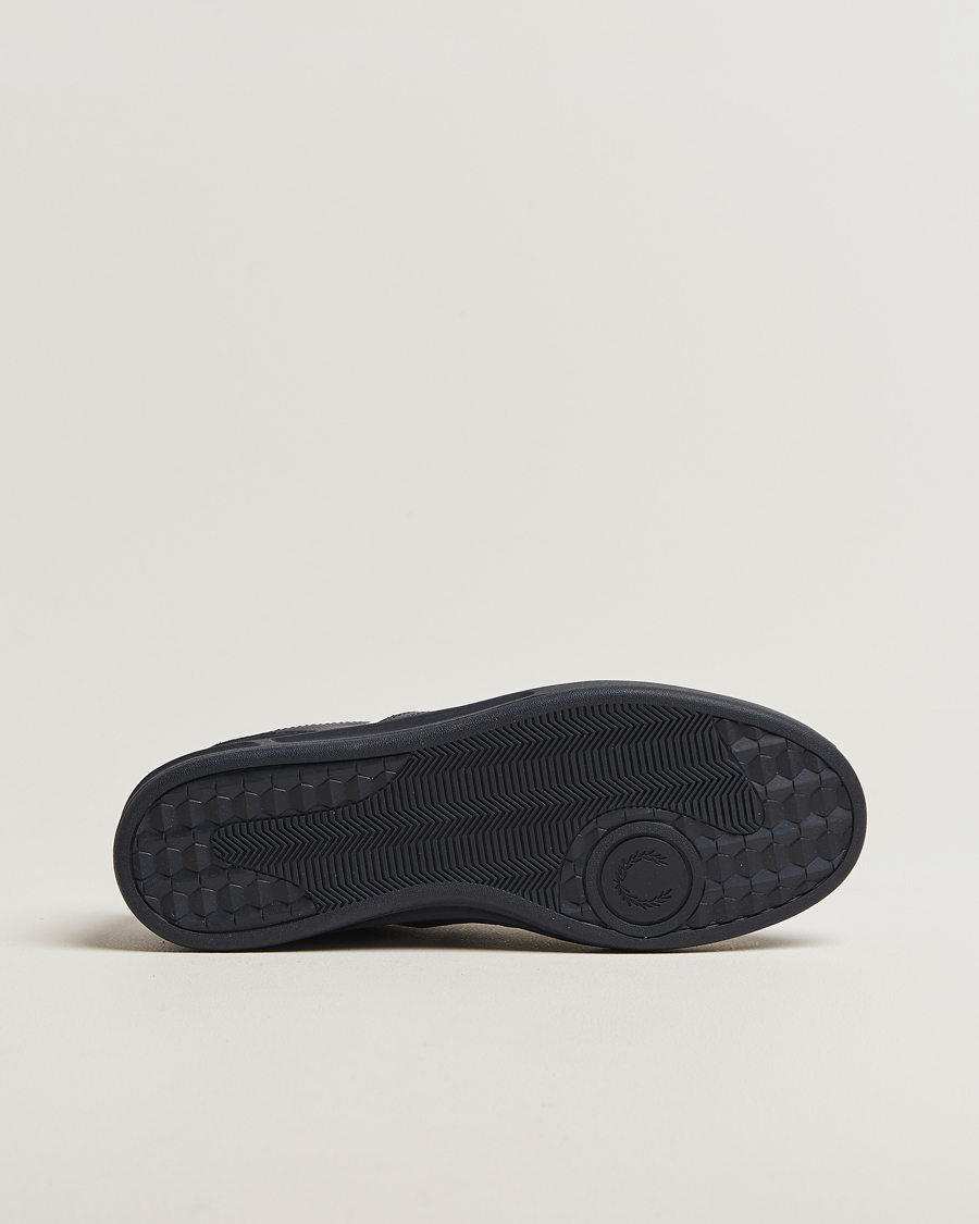Herre | Sneakers | Fred Perry | B4 Leather/Suede Sneaker Navy