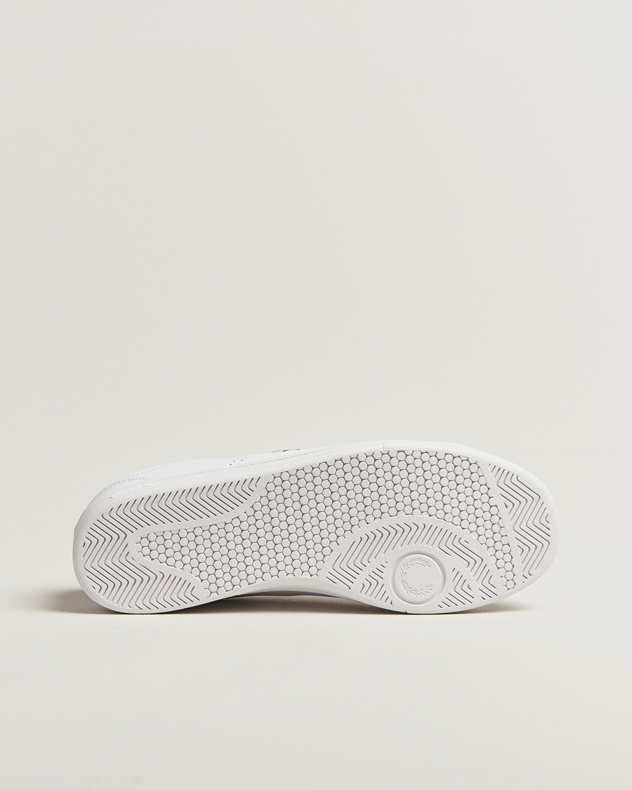 Herre | Sneakers | Fred Perry | B721 Leather Sneakers White/Green