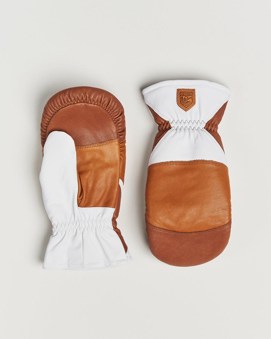 Herre | Hestra reMix Mitt Cork/Off White | Hestra | reMix Mitt Cork/Off White