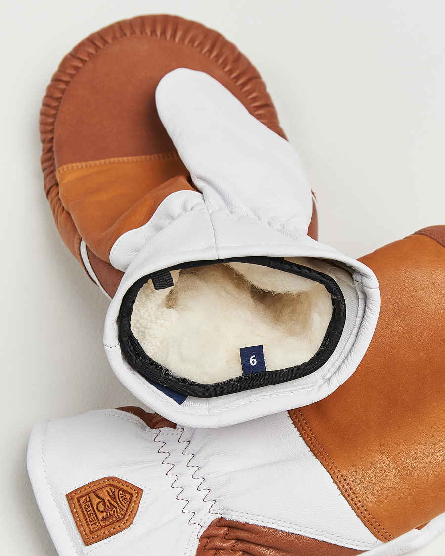 Herre | Handsker | Hestra | reMix Mitt Cork/Off White