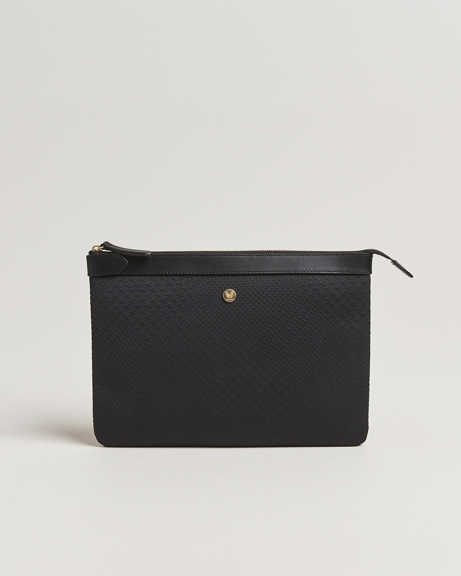 Herre | Tasker | Mismo | M/S Nylon Pouch Large Haptic Black/Black