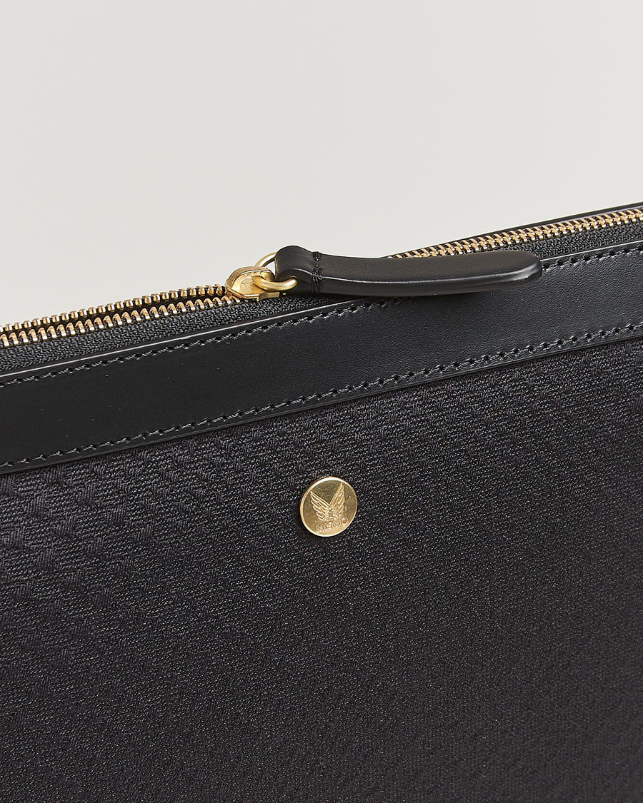 Herre | Tasker | Mismo | M/S Nylon Pouch Large Haptic Black/Black