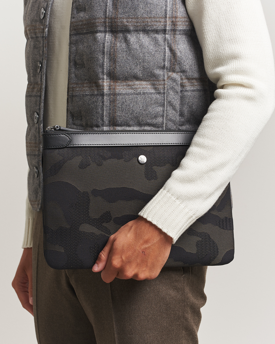 Herre | Tasker | Mismo | M/S Nylon Pouch Large Into The Deep/Black