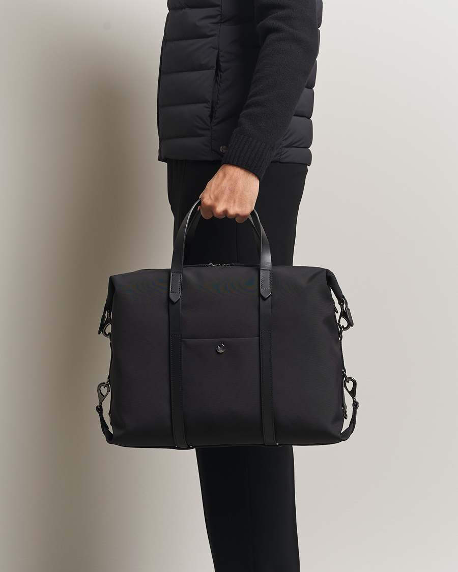 Herre | Tasker | Mismo | M/S Utility Nylon Duffle Bag Eclipse Black/Black
