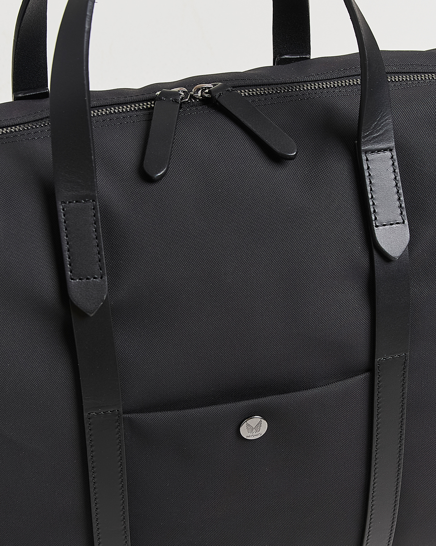 Herre | Tasker | Mismo | M/S Utility Nylon Duffle Bag Eclipse Black/Black