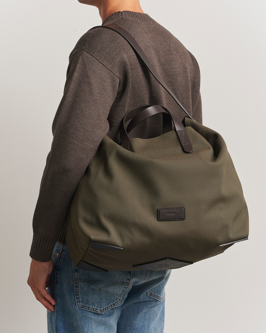 Herre | Tasker | Mismo | M/S Companion Tote Bag Army/Dark Brown