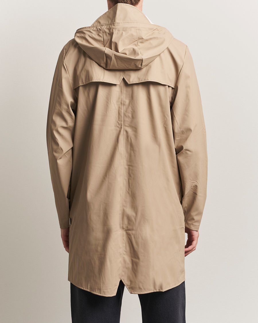 Herre | Jakker | RAINS | Long Jacket Beige