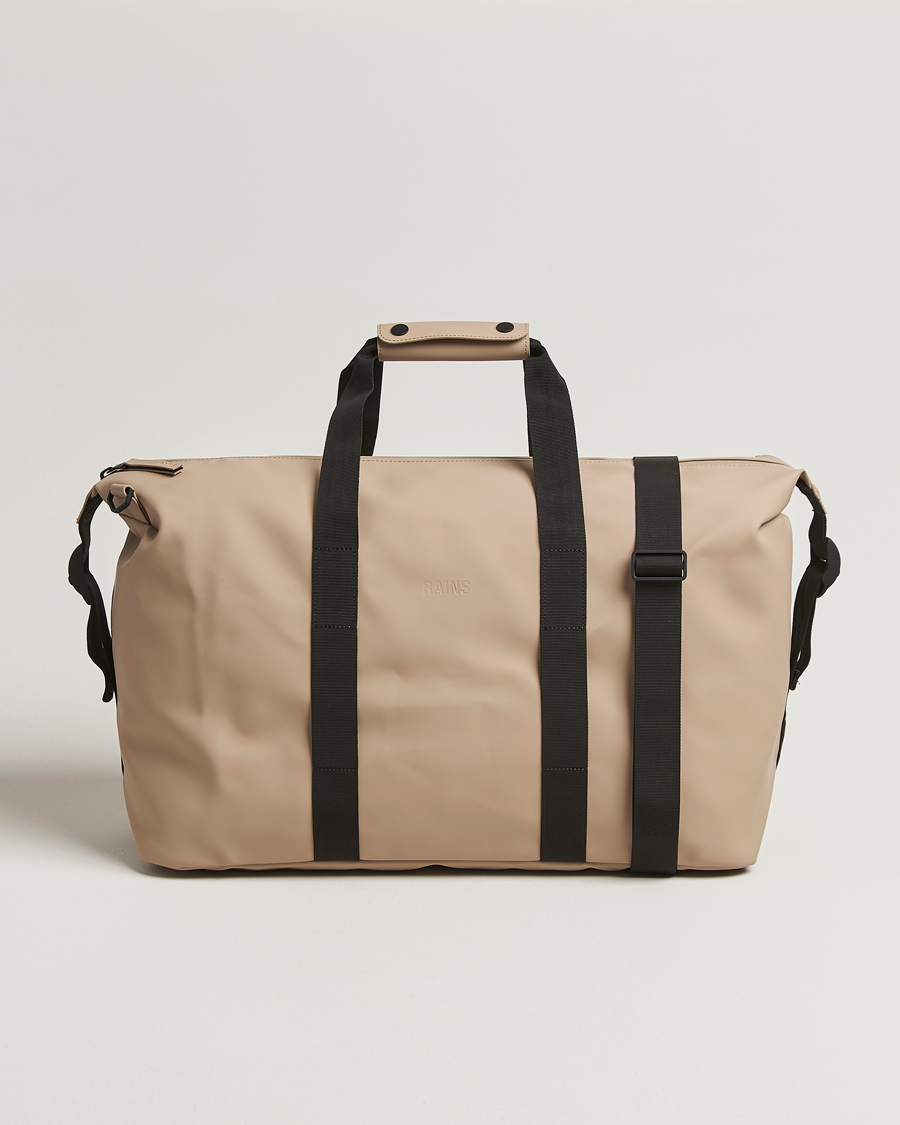 Herre | Tasker | RAINS | Hilo Weekendbag Beige