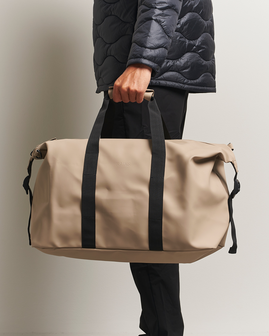 Herre | Tasker | RAINS | Hilo Weekendbag Beige