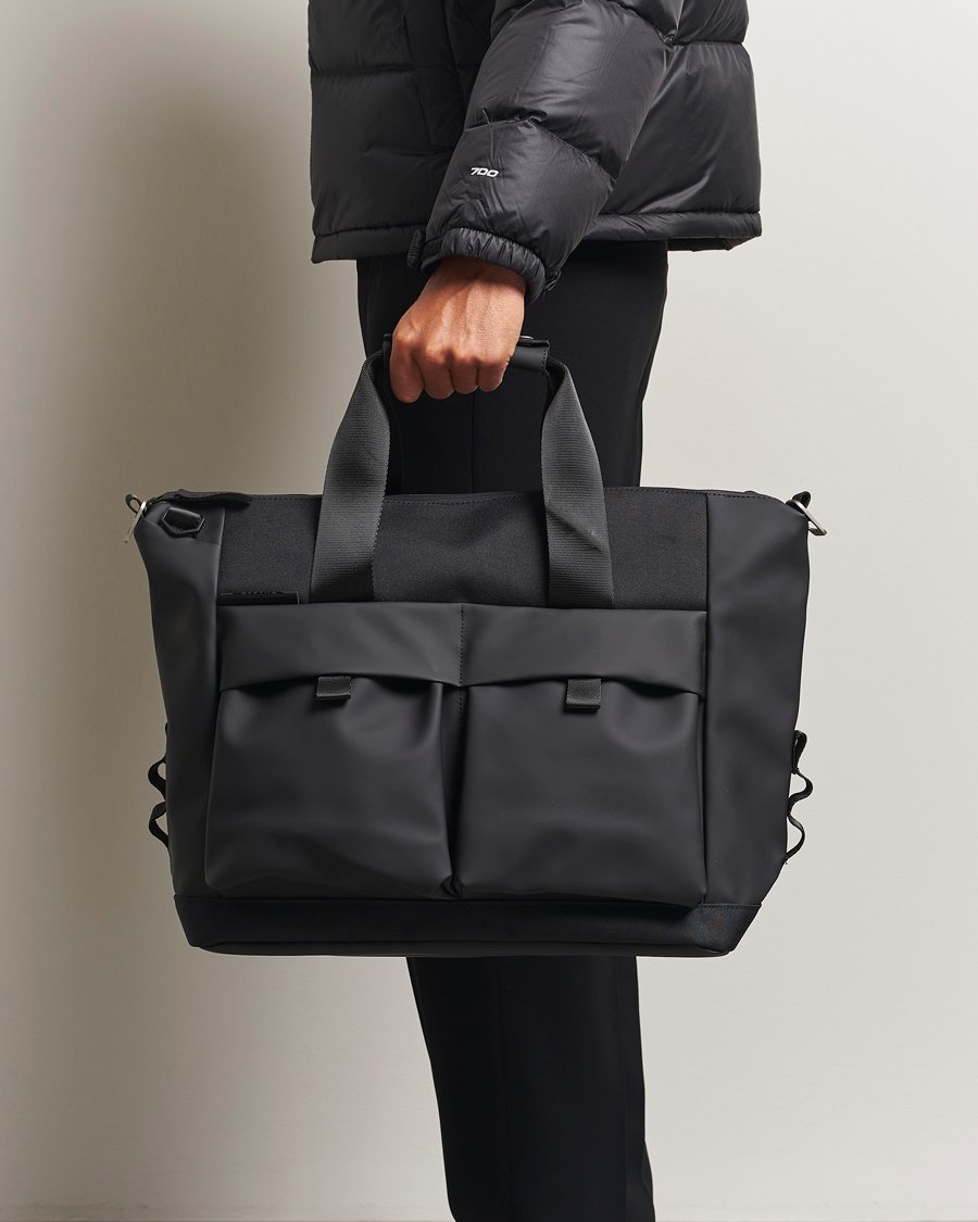 Herre | Tasker | RAINS | Otaru Small Weekendbag Black
