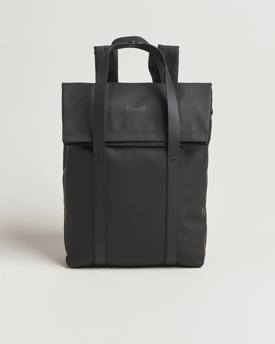 Herre | Tasker | RAINS | 2 Way Tote Backpack Black