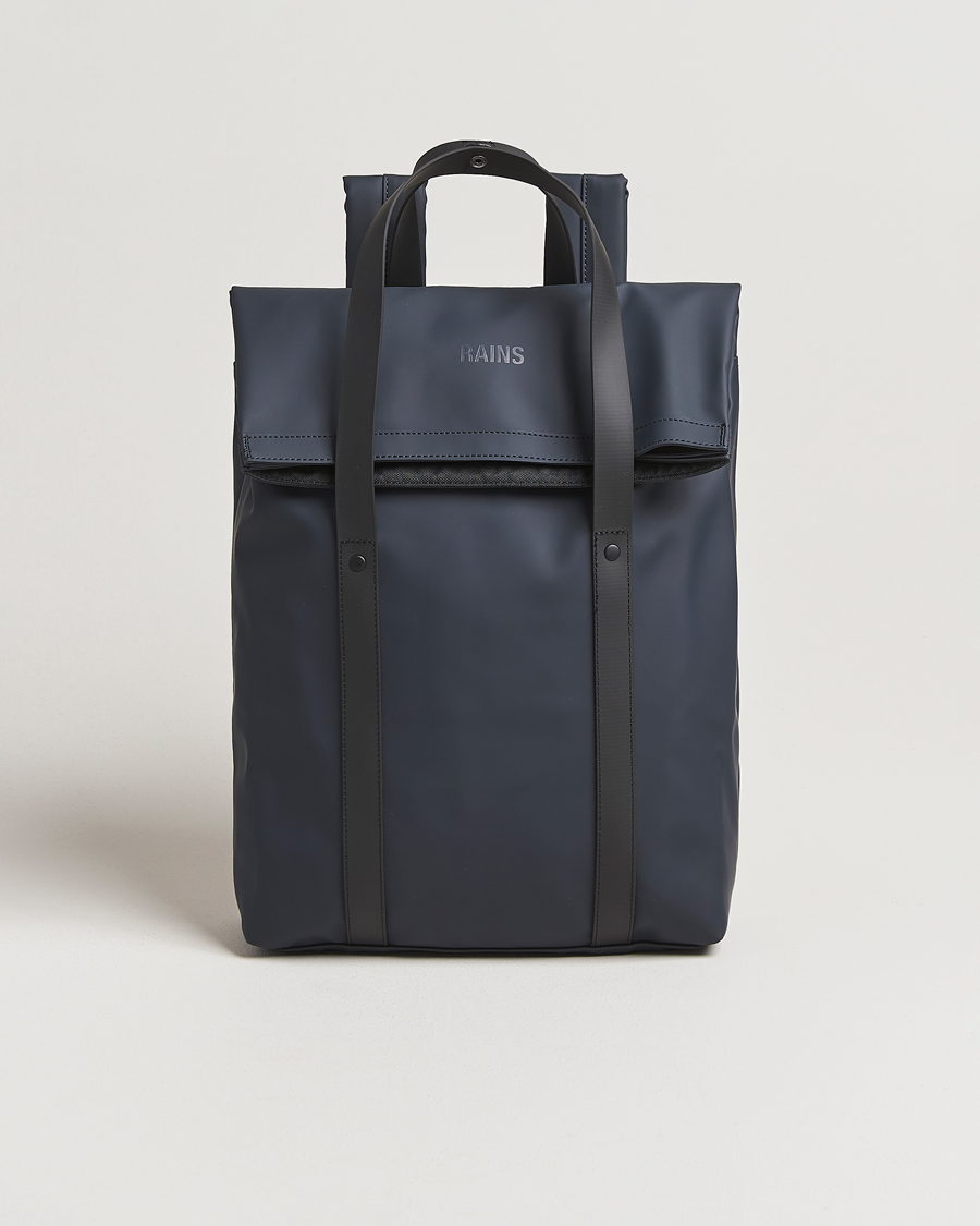 Herre | Tasker | RAINS | 2 Way Tote Backpack Navy