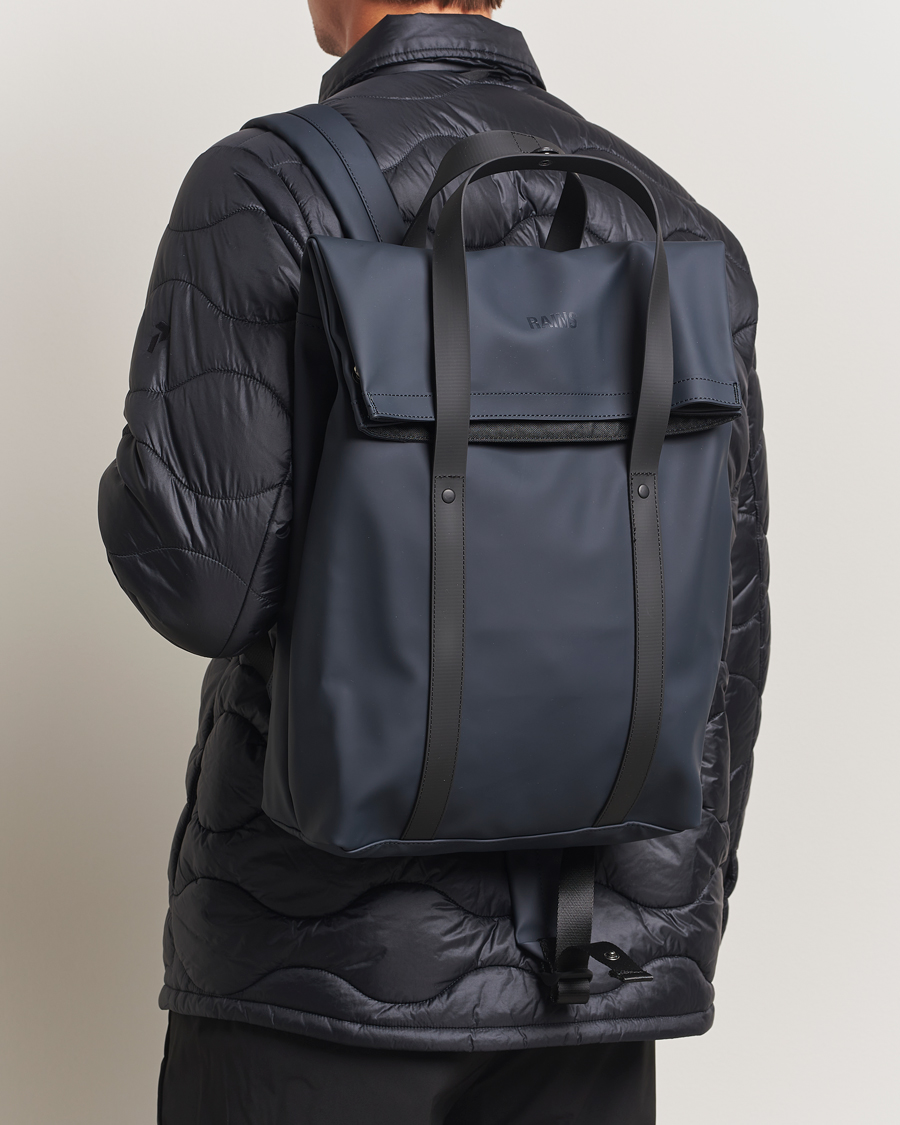 Herre | Tasker | RAINS | 2 Way Tote Backpack Navy
