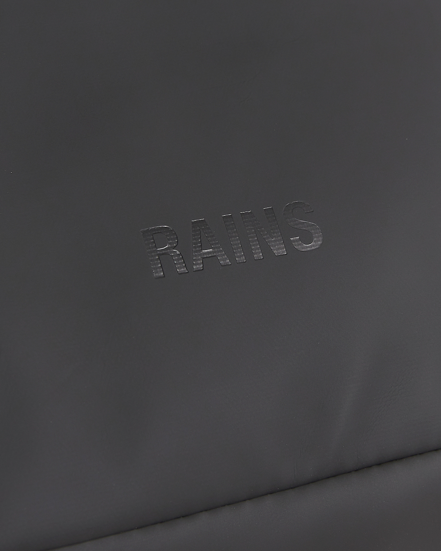 Herre | Tasker | RAINS | Clip Front Backpack Black