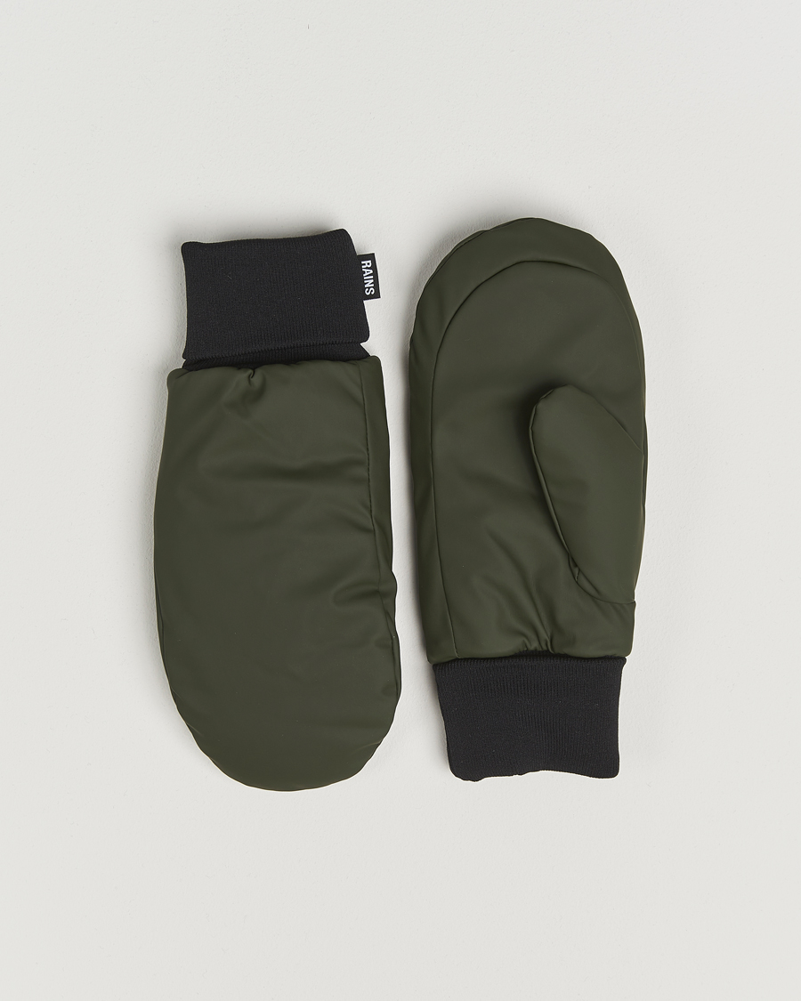 Herre | Handsker | RAINS | Alta Puffer Mittens Green