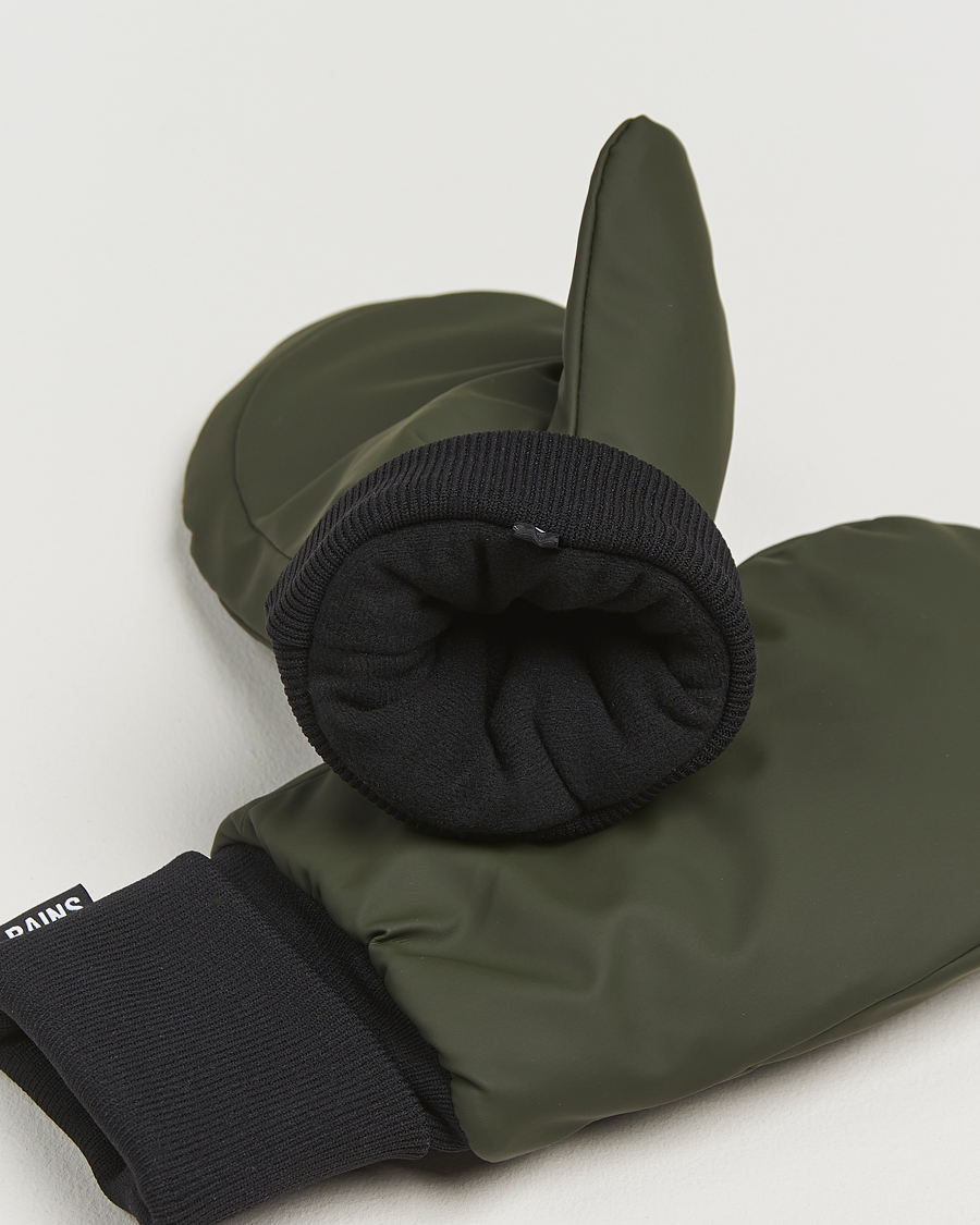 Herre | Handsker | RAINS | Alta Puffer Mittens Green
