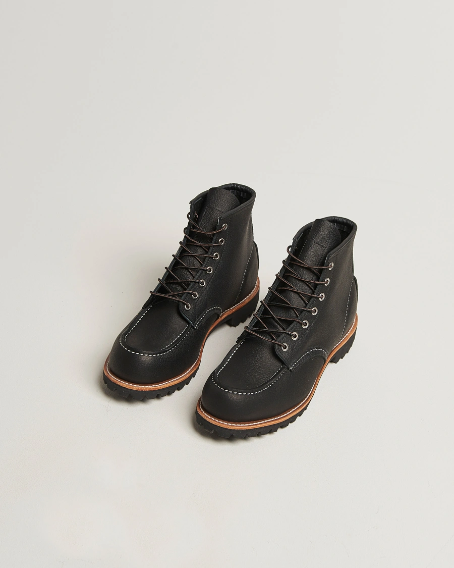 Herre | Støvler | Red Wing Shoes | Roughneck Boot Black Oil Slick Leather