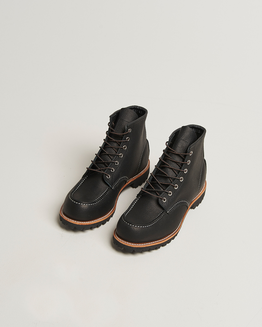 Herre | Støvler | Red Wing Shoes | Roughneck Boot Black Oil Slick Leather