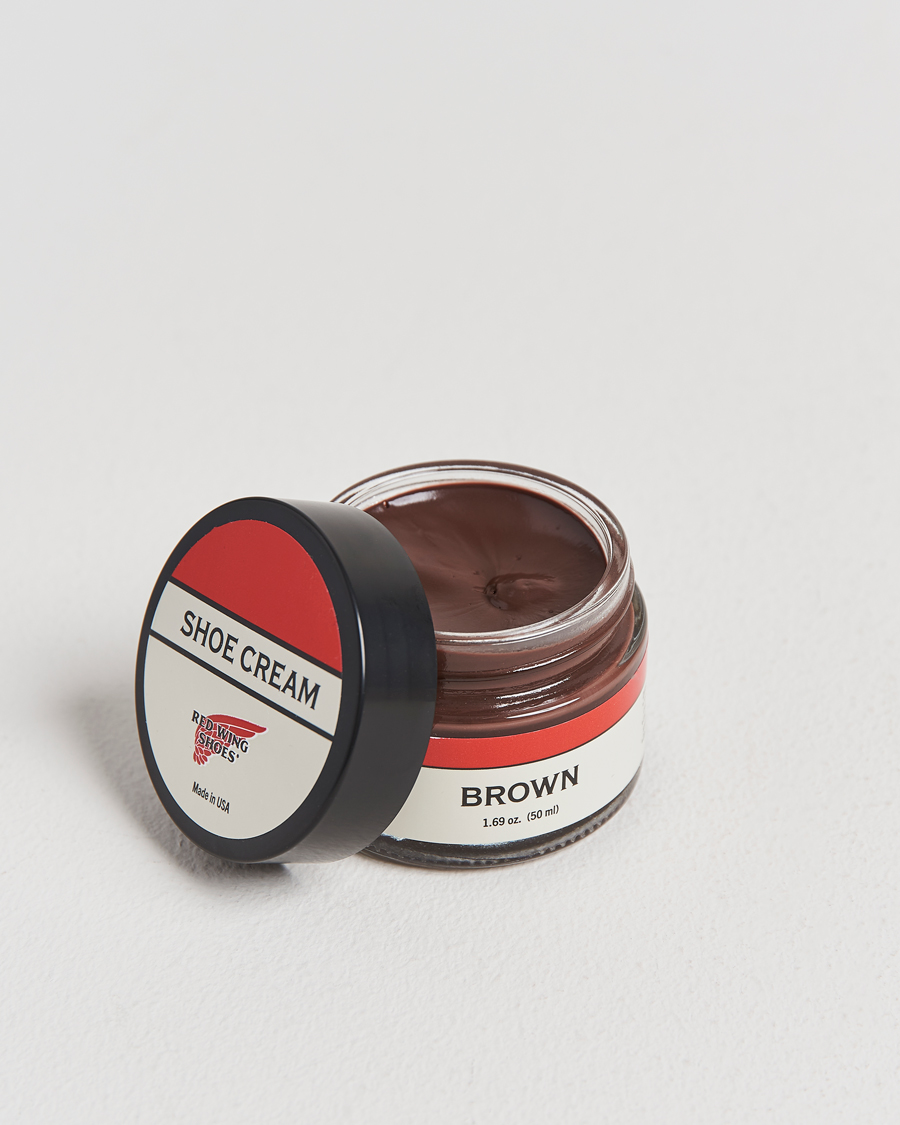 Herre | Skopleje | Red Wing Shoes | Shoe Cream Brown