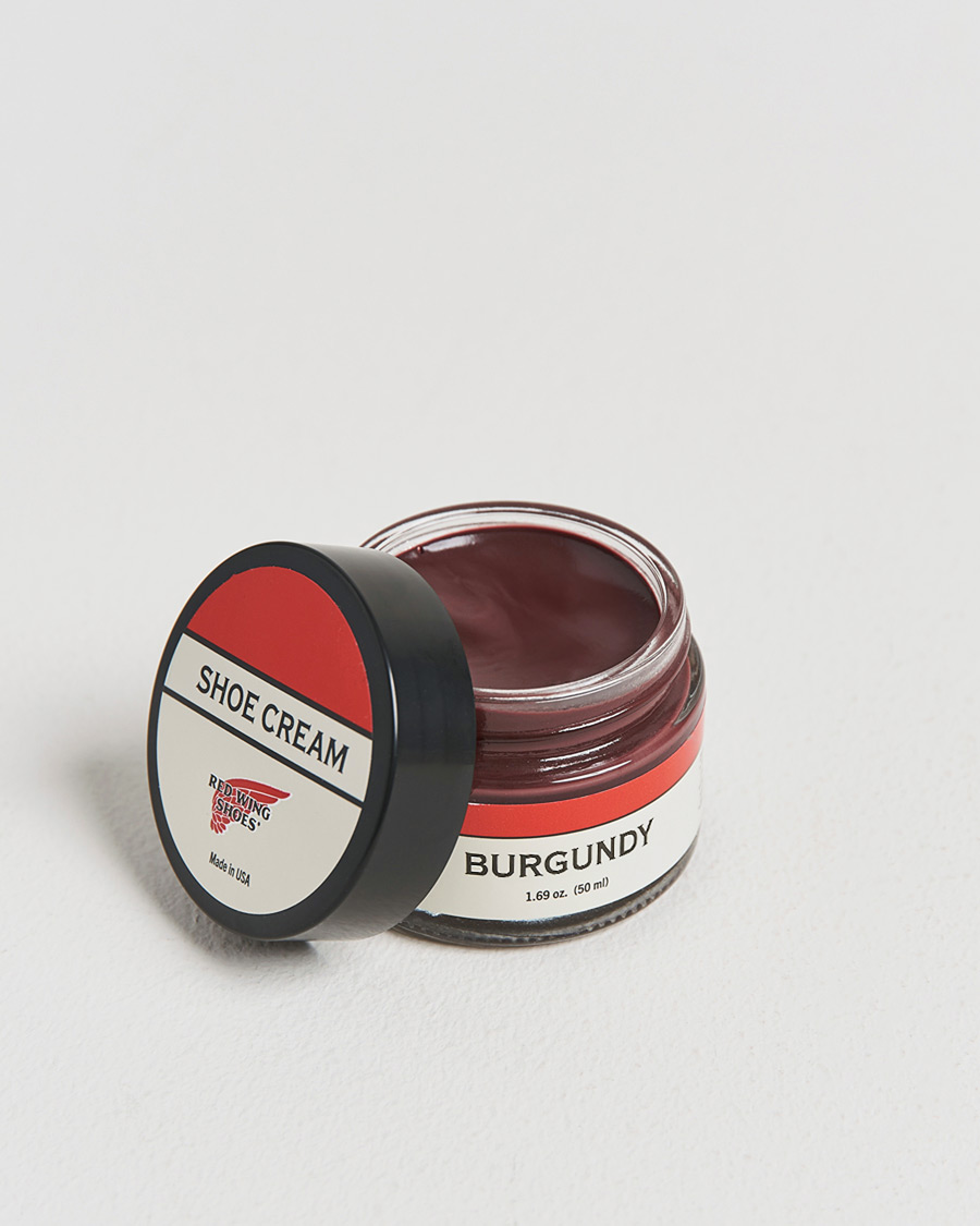 Herre | Skopleje | Red Wing Shoes | Shoe Cream Burgundy