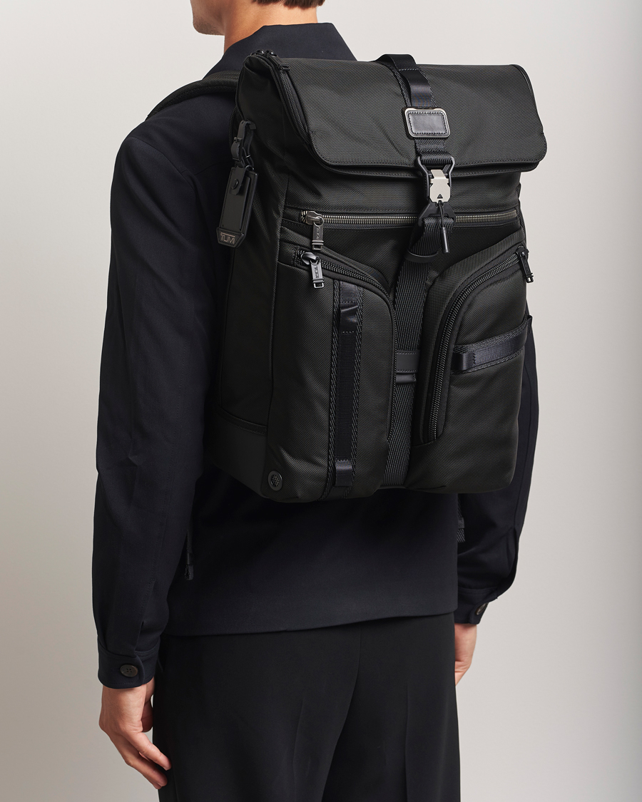 Herre | Tasker | TUMI | Alpha Bravo Surveillance Backpack Black