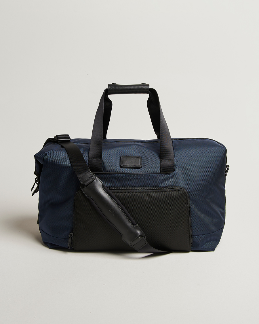Herre | Tasker | TUMI | Alpha 3 Double Expansion Travel Satchel Navy