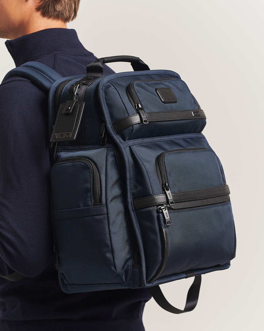 Herre | Tasker | TUMI | Alpha 3 Brief Backpack Navy