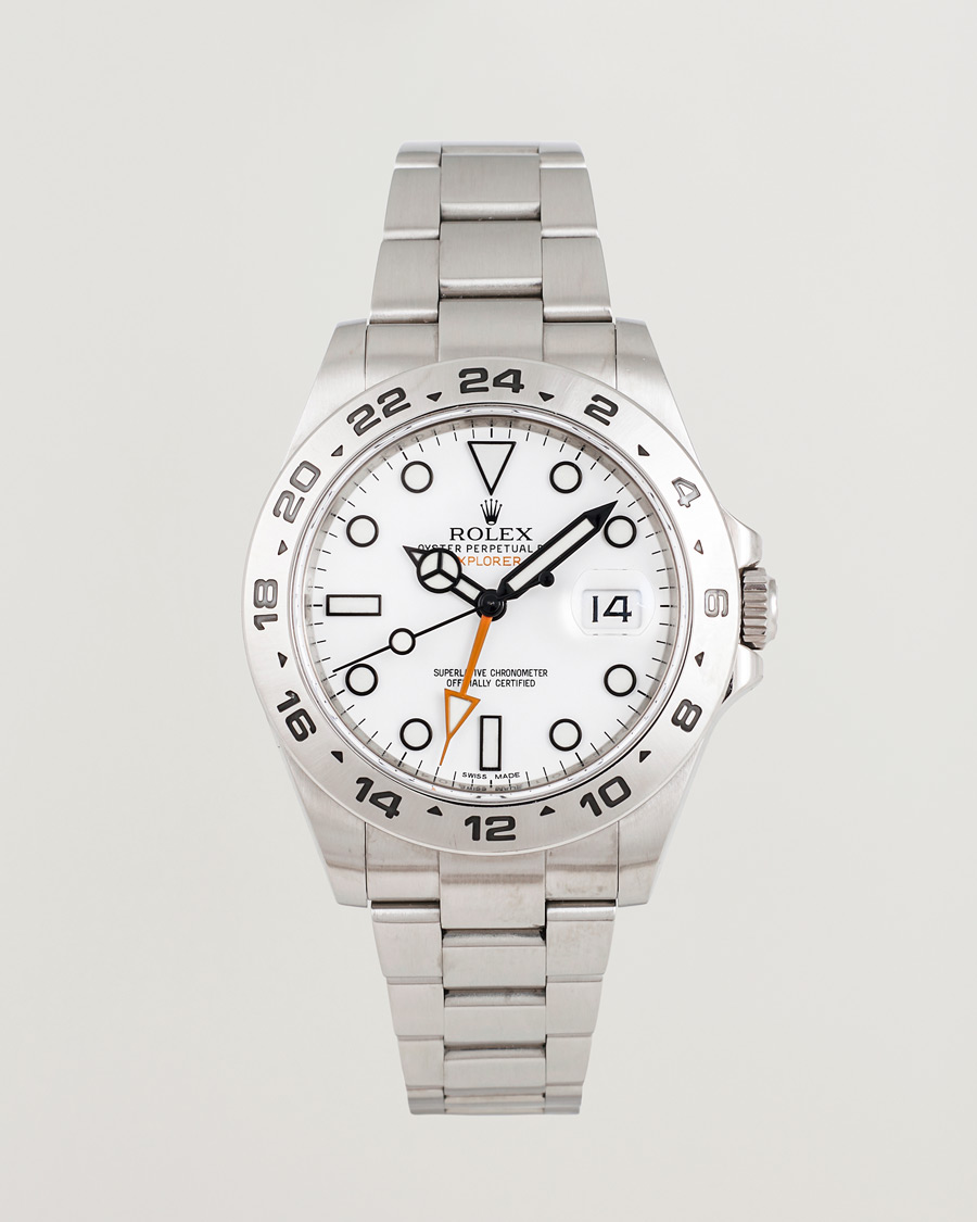 Herre | Rolex Pre-Owned Explorer II Steel White | Rolex Pre-Owned | Explorer II Steel White