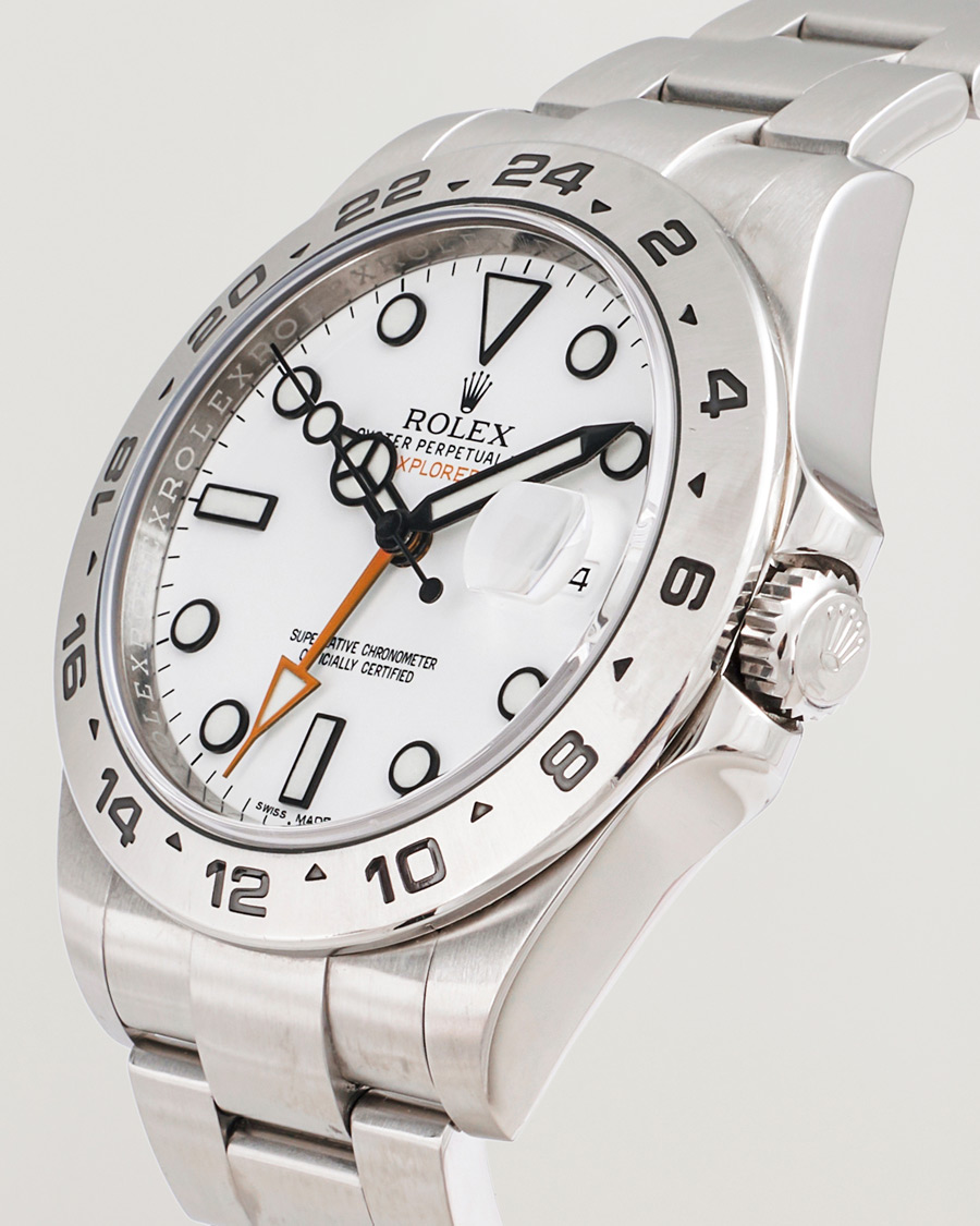 Herre | Rolex Pre-Owned Explorer II Steel White | Rolex Pre-Owned | Explorer II Steel White