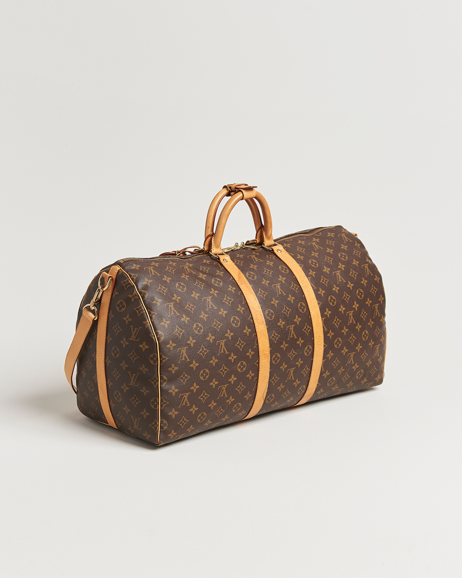 Herre | Pre-Owned & Vintage Bags | Louis Vuitton Pre-Owned | Keepall Bandoulière 55 Monogram