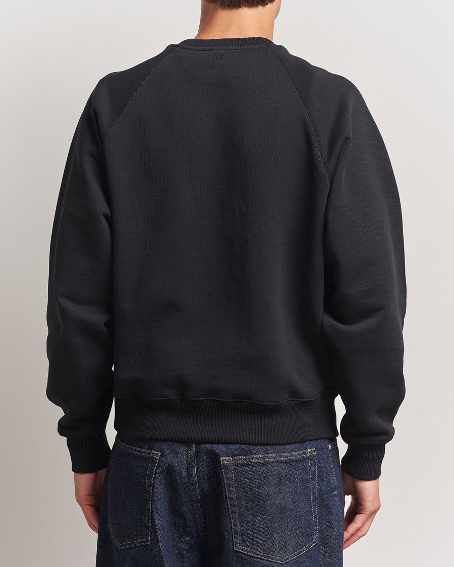 Herre | Trøjer | AMI | Tonal Heart Logo Sweatshirt Black