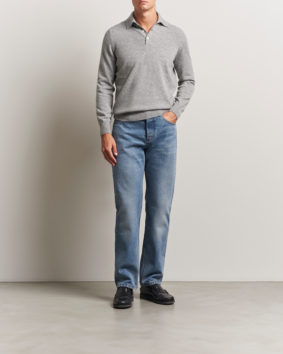 Herre | Bukser | AMI | Classic Fit Jeans Used Blue
