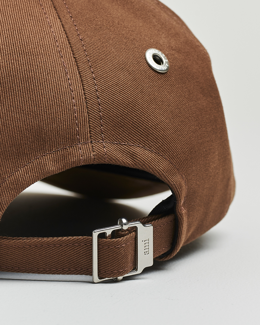 Herre | Hatte & kasketter | AMI | Black Heart Logo Cap Noisette