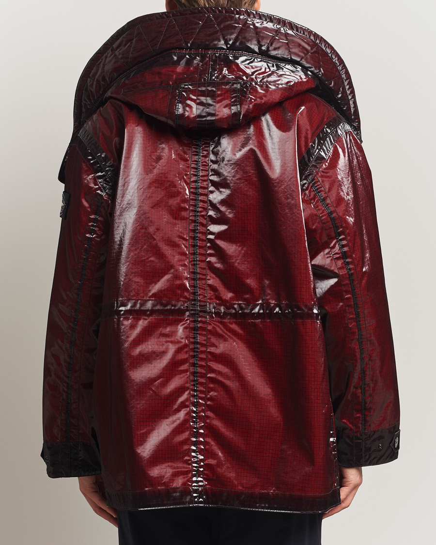 Herre | Jakker | Stone Island | Short Ripstop Detachable Inner Parka Burgundy