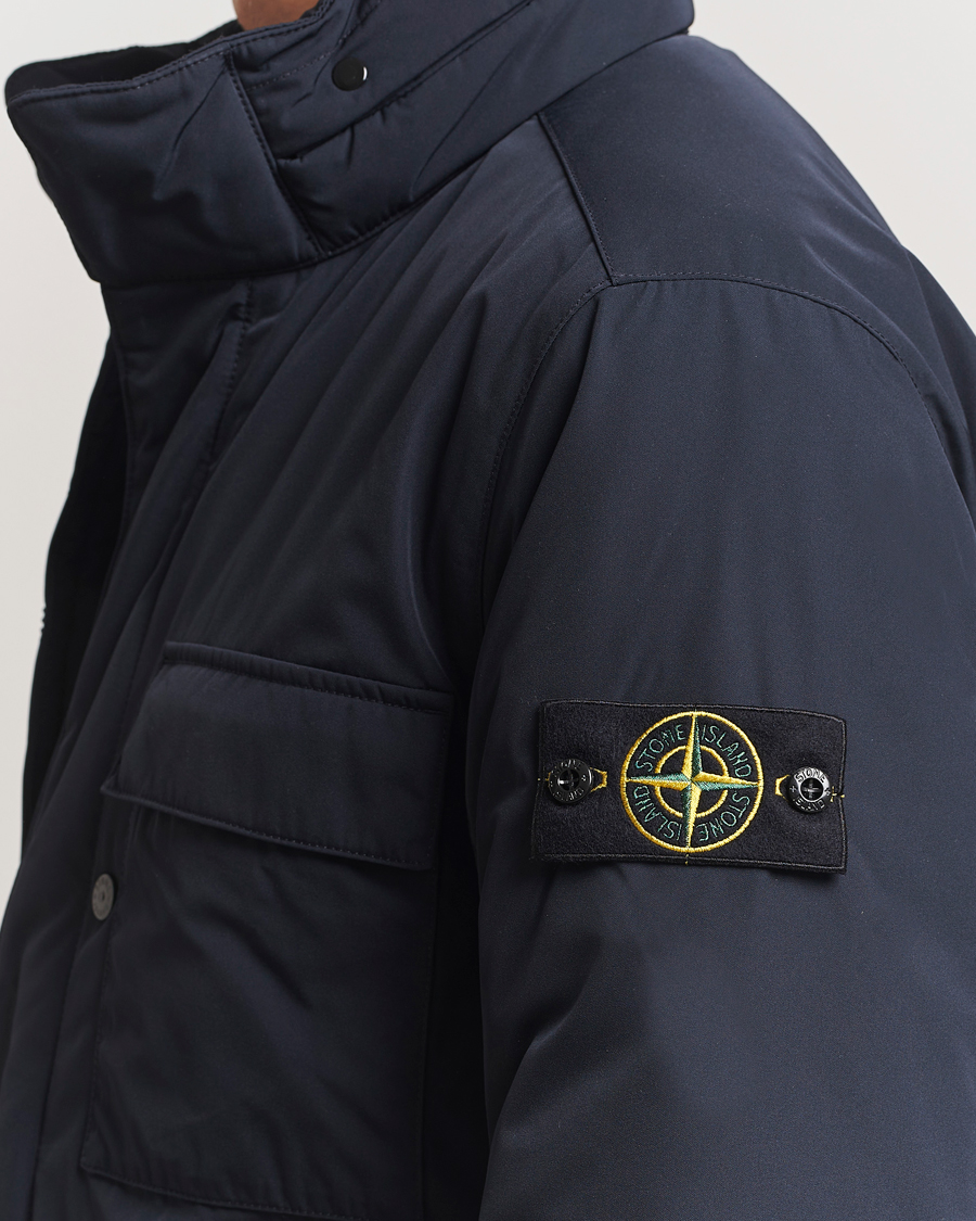 Herre | Jakker | Stone Island | Micro Twill Padded Field Jacket Navy