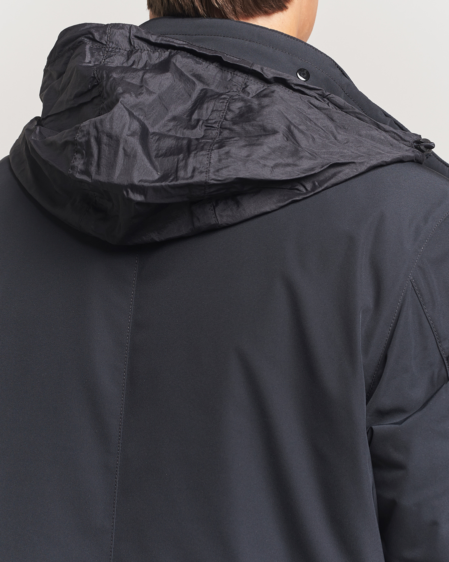 Herre | Jakker | Stone Island | Micro Twill Padded Field Jacket Black