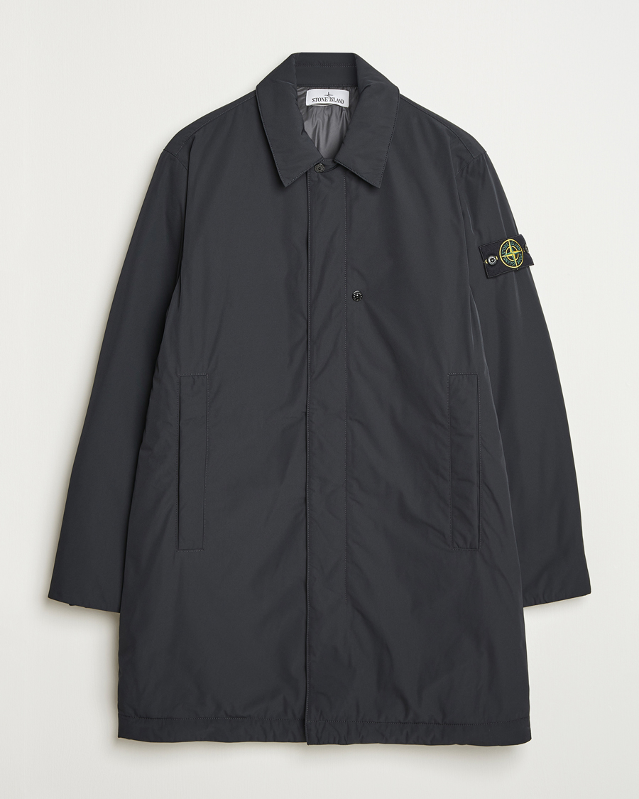 Herre | Jakker | Stone Island | Micro Twill Primaloft Padded Coat Black
